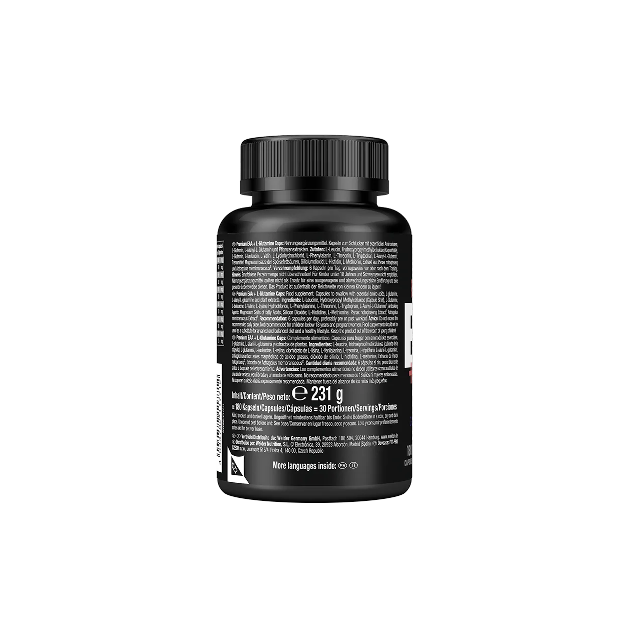 Premium EAA + L-Glutamine Caps - Image 5